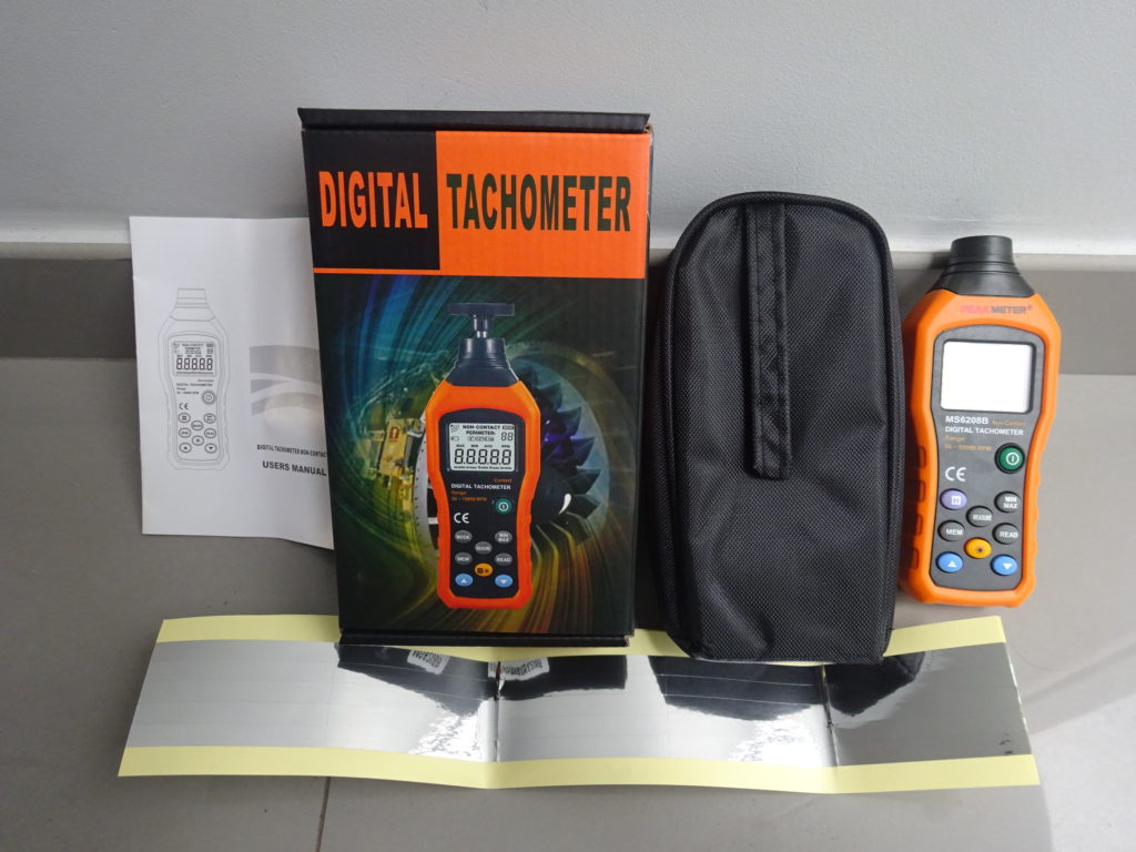 Tacómetro Digital – Peak Meter Ms 6208B